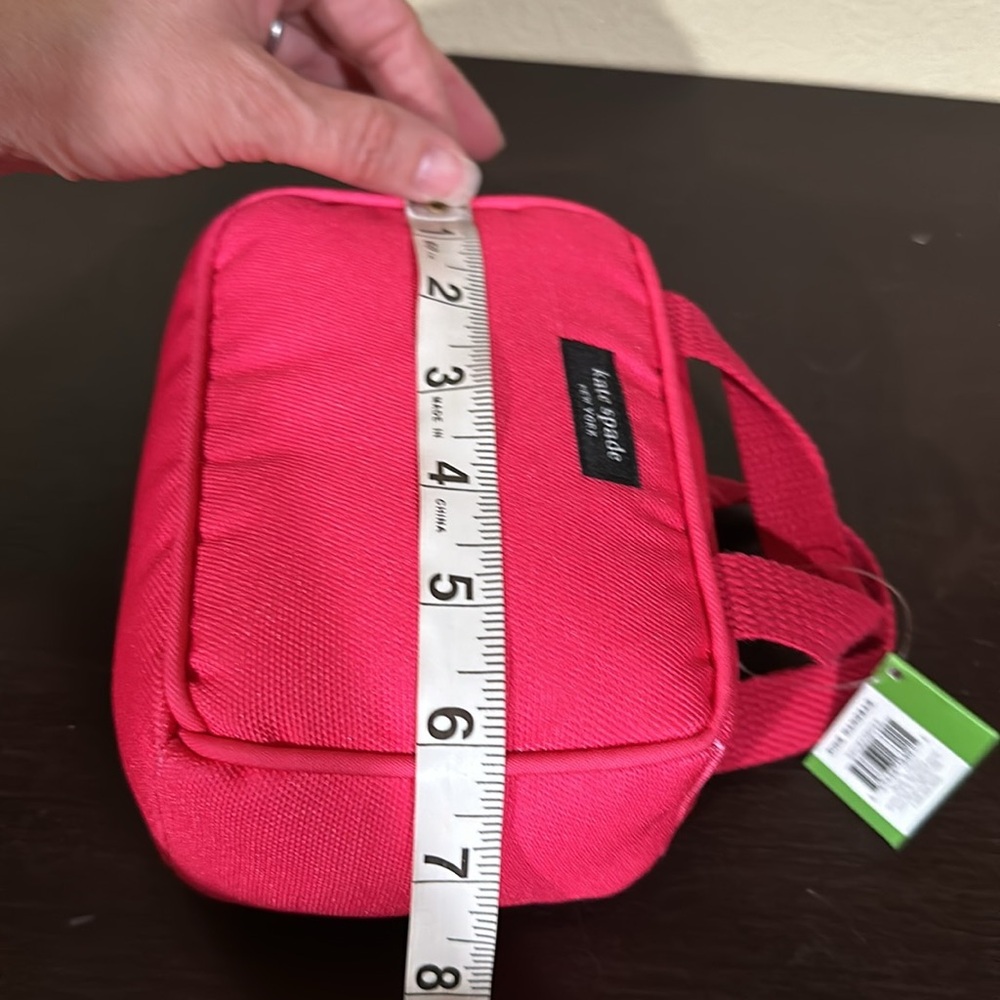 New Kate Spade hot pink Handbag squeaky dog toy - Picture 5 of 7